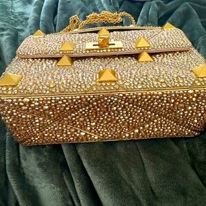 Valentino crystal bag